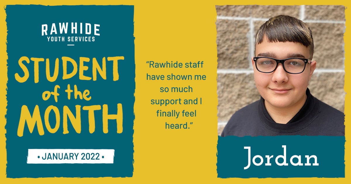 January Student of the Month: Jordan