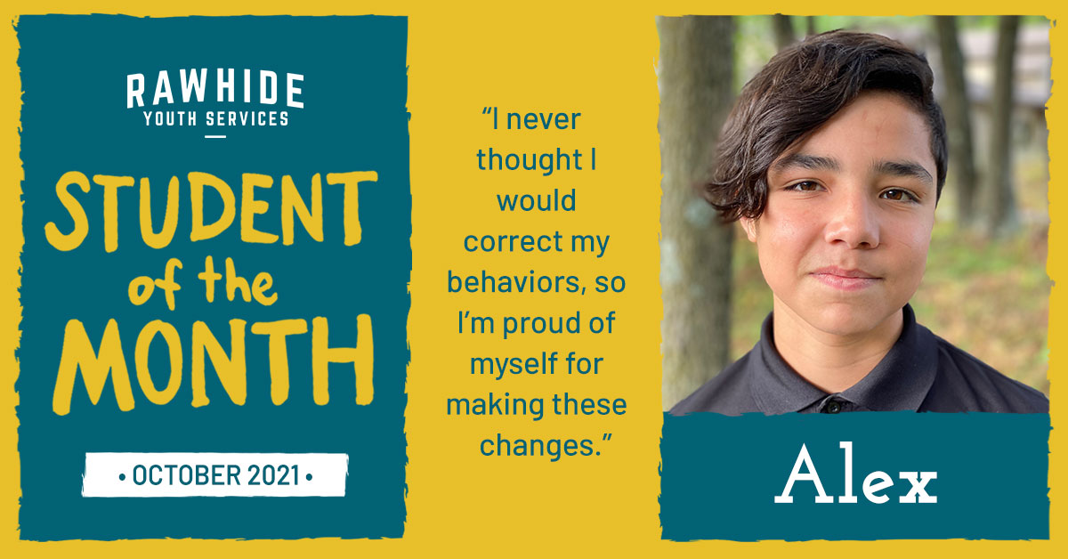 October Student of the Month: Alex