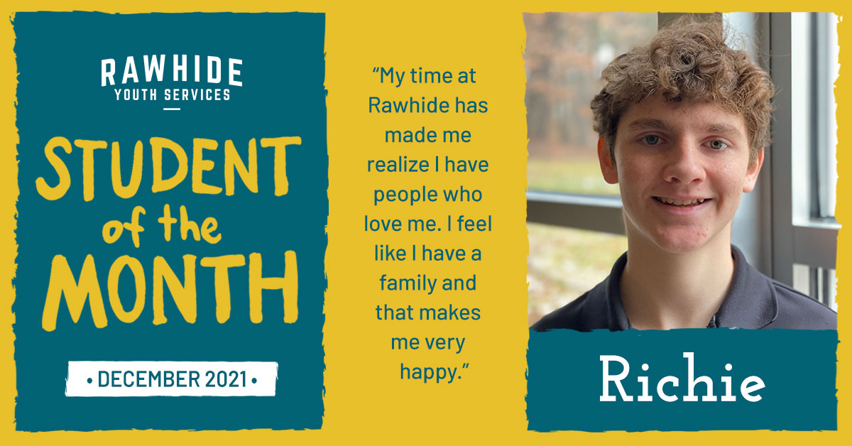 December Student of the Month: Richie