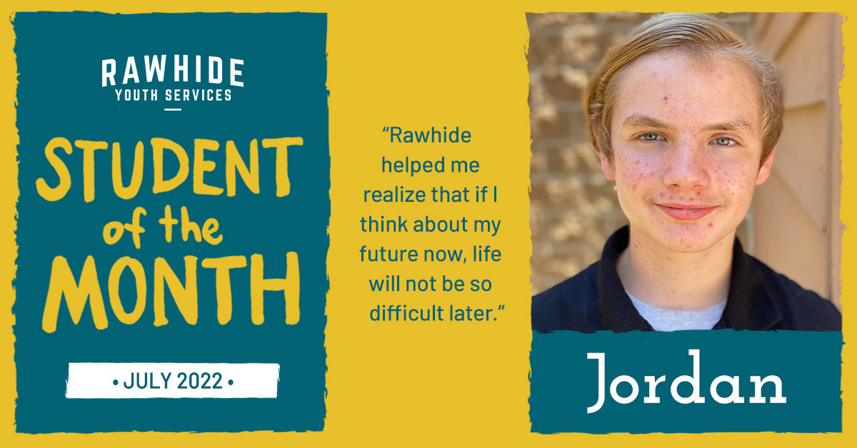 July Student of the Month: Jordan