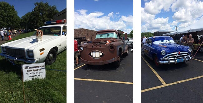 Cars from movies Iola