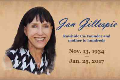 Rawhide Boys Ranch mourns the loss of co-founder Jan Gillespie