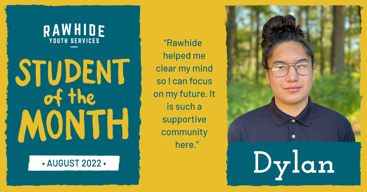 August Student of the Month: Dylan