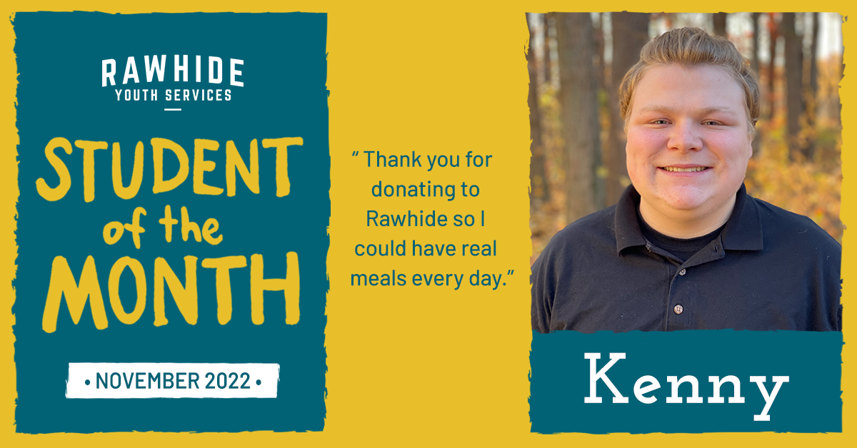 November Student of the Month – Kenny