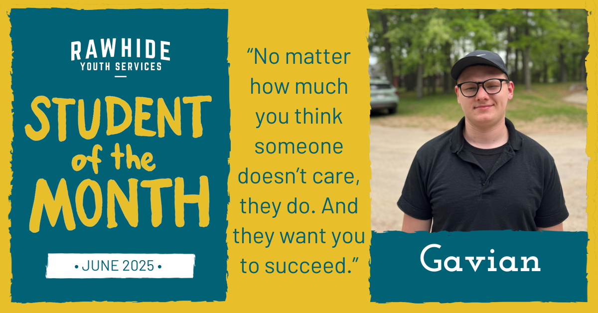 Student of the Month – Gavian