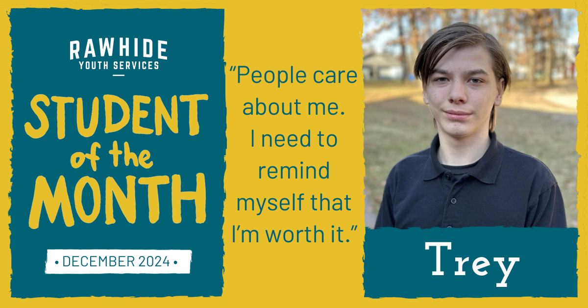 Student of the Month – Trey