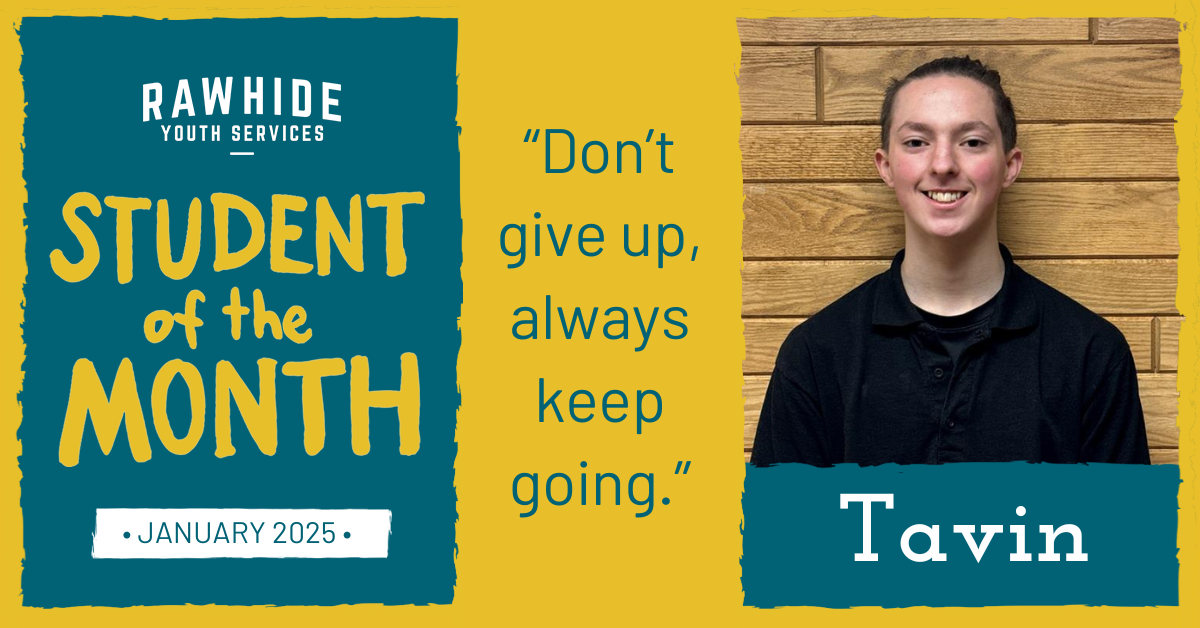 Student of the Month – Tavin