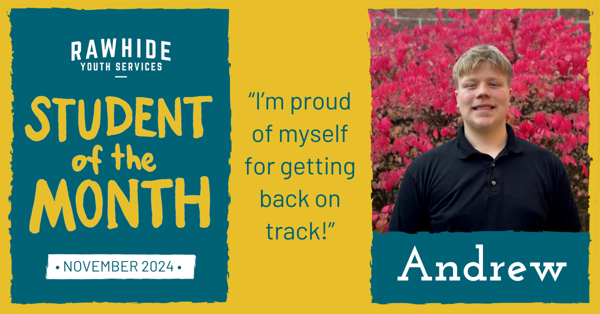 Student of the Month – Andrew